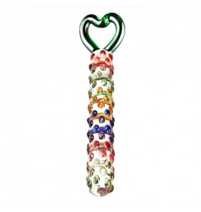 Mizzzee Colorful Love Key Crystal Dildo